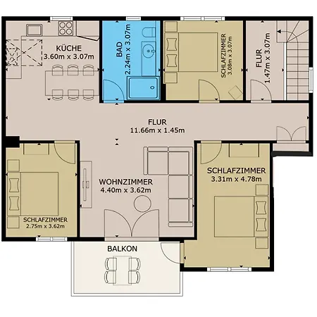 Stilvolle 4.5 Nahe Der Talstation Vella